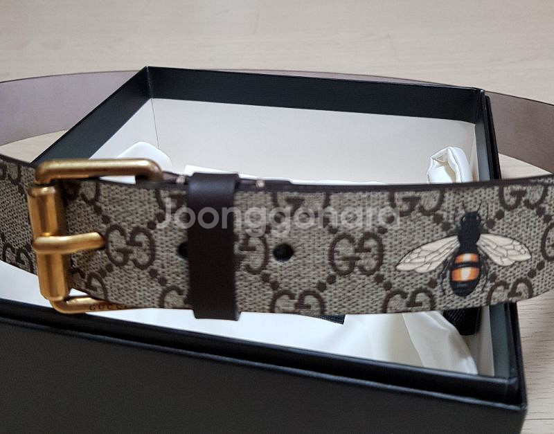 구찌 남성벨트--3