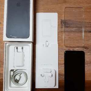 아이폰7플러스 128 매트블랙  풀박스