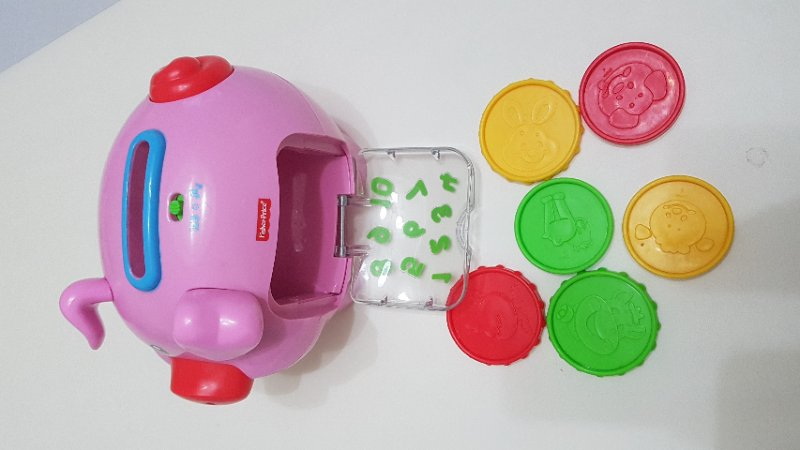 립프로그 말하는주전자, 피셔프라이스 돼지저금통--3