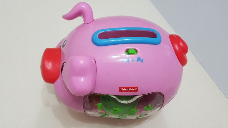 립프로그 말하는주전자, 피셔프라이스 돼지저금통--4