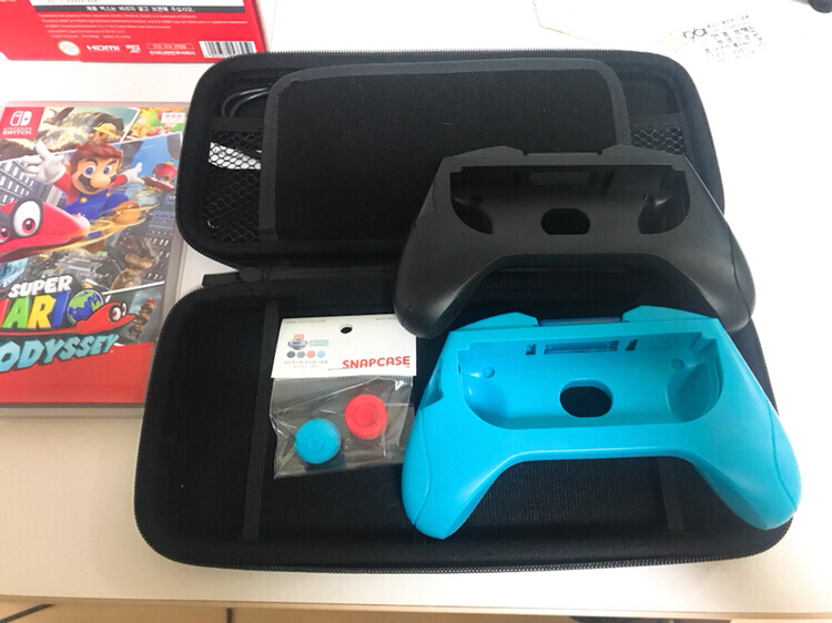 닌텐도 스위치 네온 정발버전 싱태AAA급--6