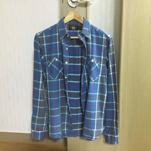 랄프로렌 RRL PLAID COTTON TWILL