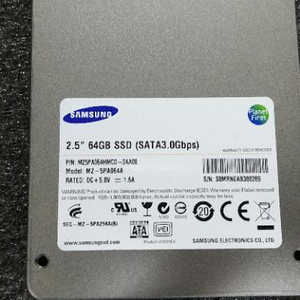 삼성 ssd 64기가 Sata3