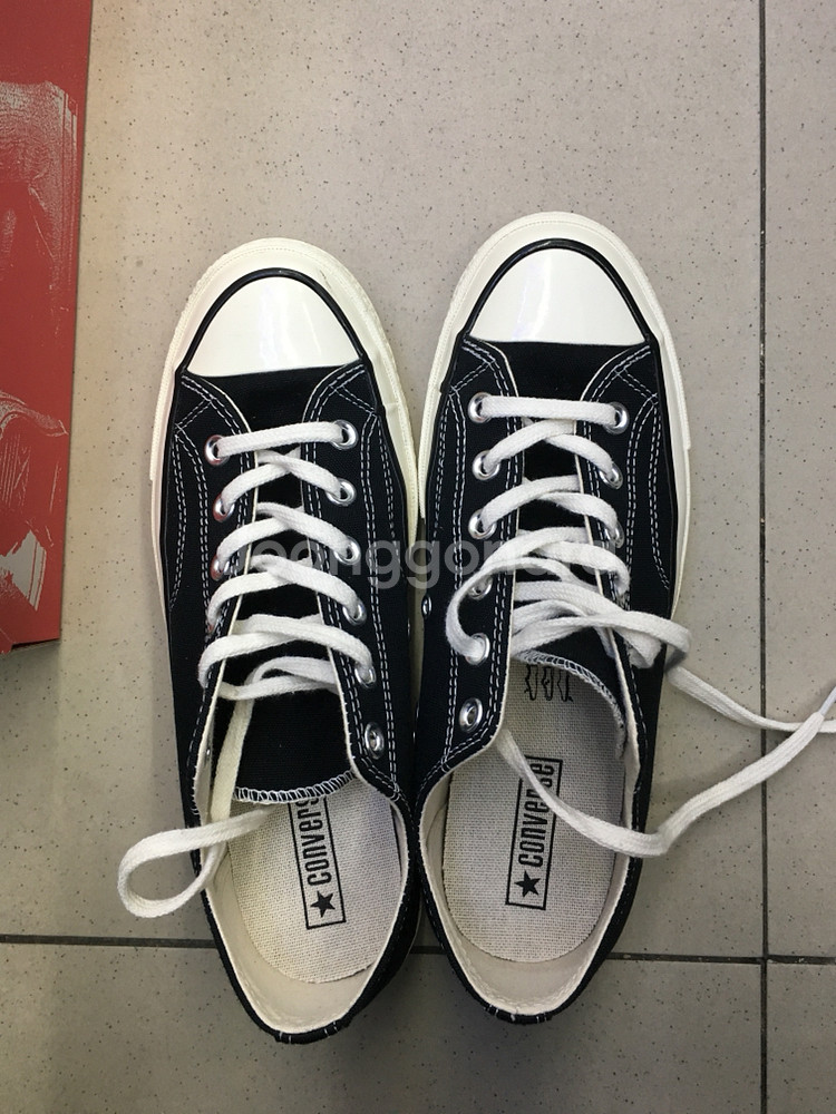 컨버스 척테일러 1970s 블랙 팔아요--1