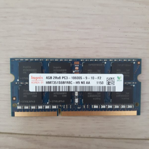 ddr3 4기가 노트북램 팔아요