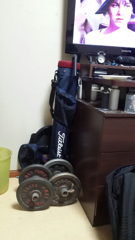 타이틀리스트 스탠딩 하프백 남색--2