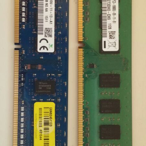 ddr3 4g램 두개 판매합니다