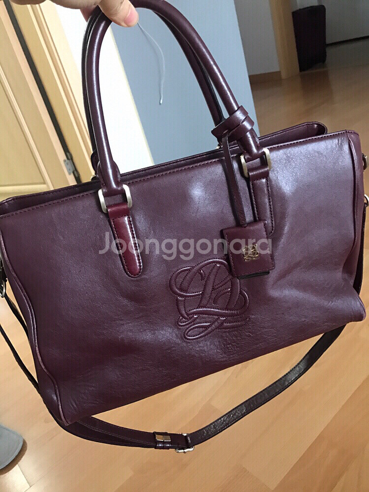 루이까또즈 숄더가방 버건디--0