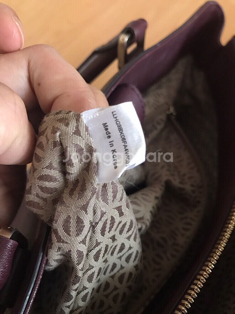 루이까또즈 숄더가방 버건디--1