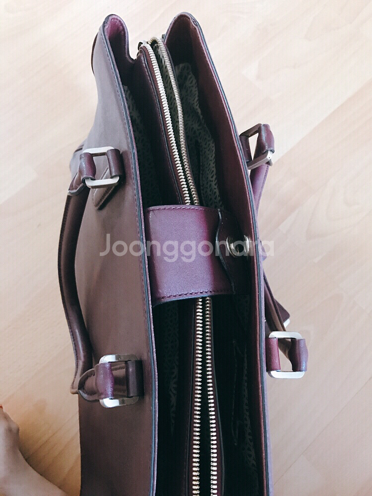 루이까또즈 숄더가방 버건디--3