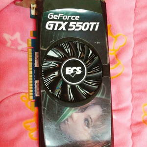 (가격내림) ecs GTX 550TI 그래픽카드