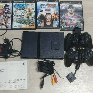 플스2 ps2+게임 4개 A급 상태 플래이스테이션