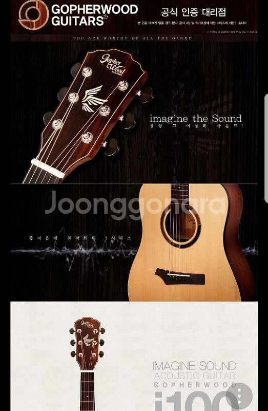 고퍼우드 i100 팝니다--1