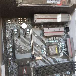 msi b250m 박격포 메인보드 팝니다(리퍼받은