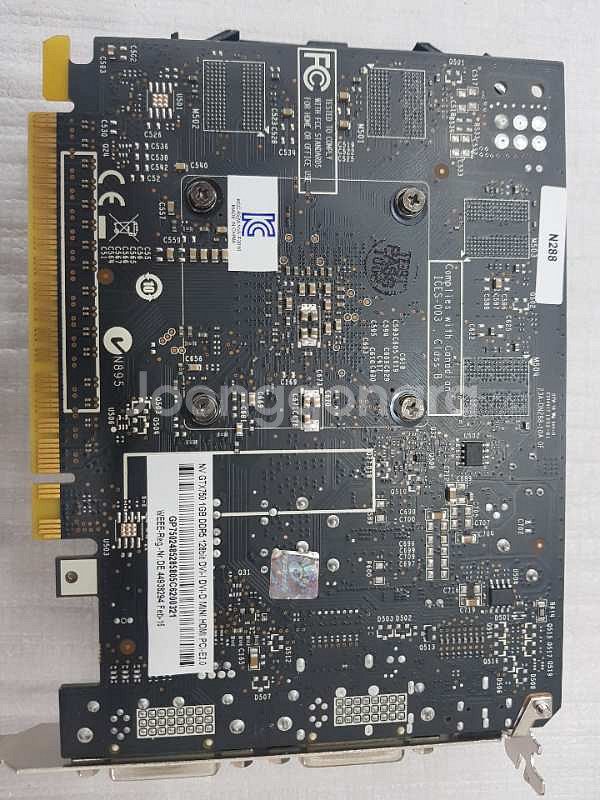 MANLI GTX750 1GB 팝니다--1
