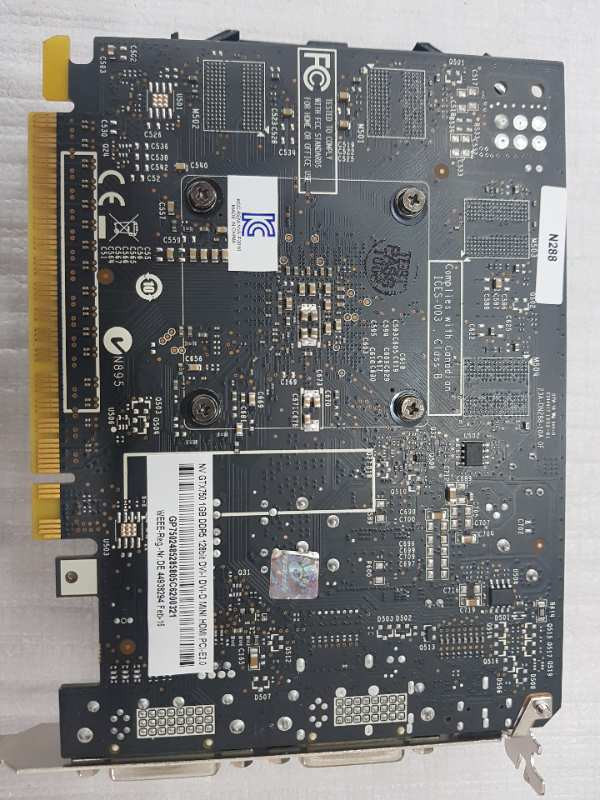 MANLI GTX750 1GB 팝니다 이미지