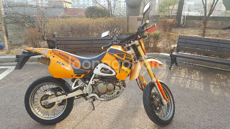 효성 RX125sm 오토바이 팝니다.--0