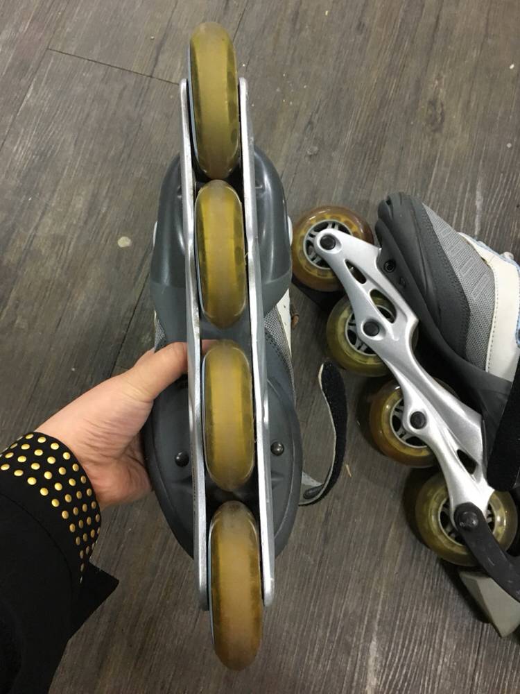 케이투인라인스케이트 245사이즈 무릎보호대가방같이--5