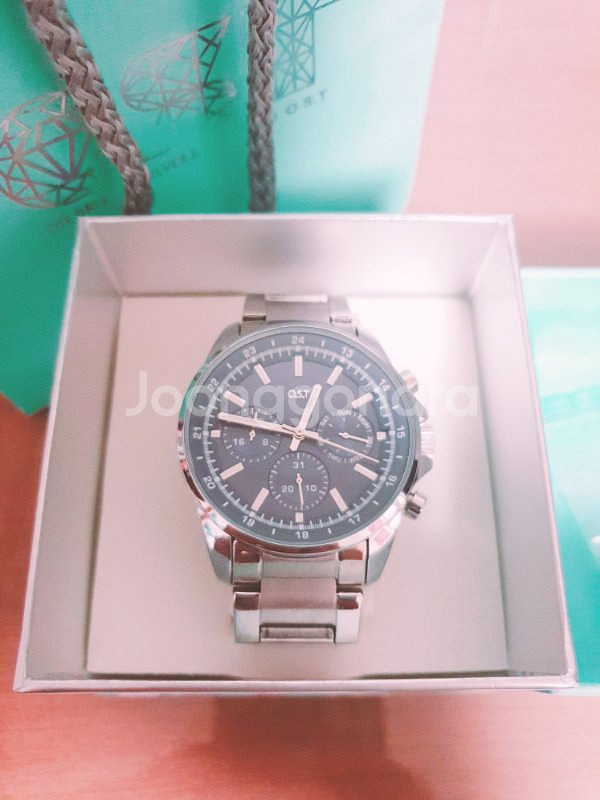 OST 남성 메탈시계--1