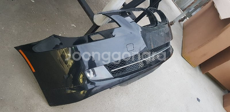 구 bmw5시리즈 그릴포함범퍼 거의무기스 검정색상--2