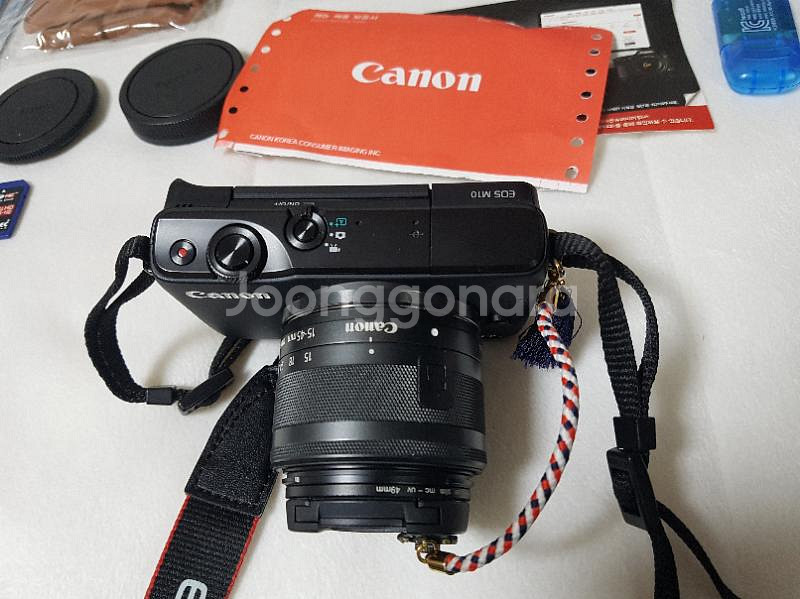EOS M10 Black 팝니다! 15~45mm+--1