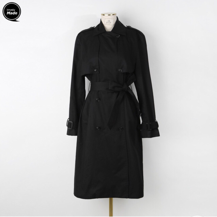 임블리 클래시크블리 트렌치코트--6