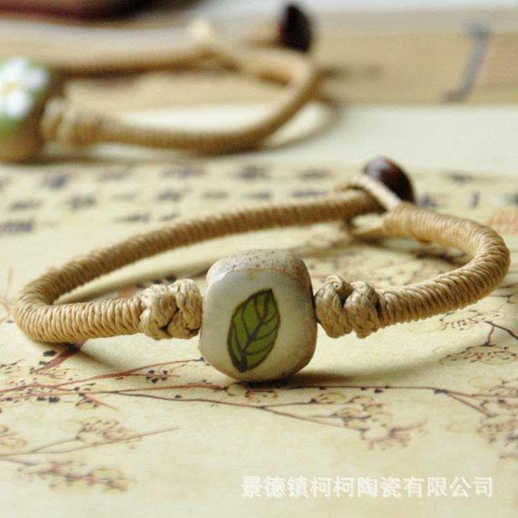 핸드메이드 팔찌.도자기 팔찌--5