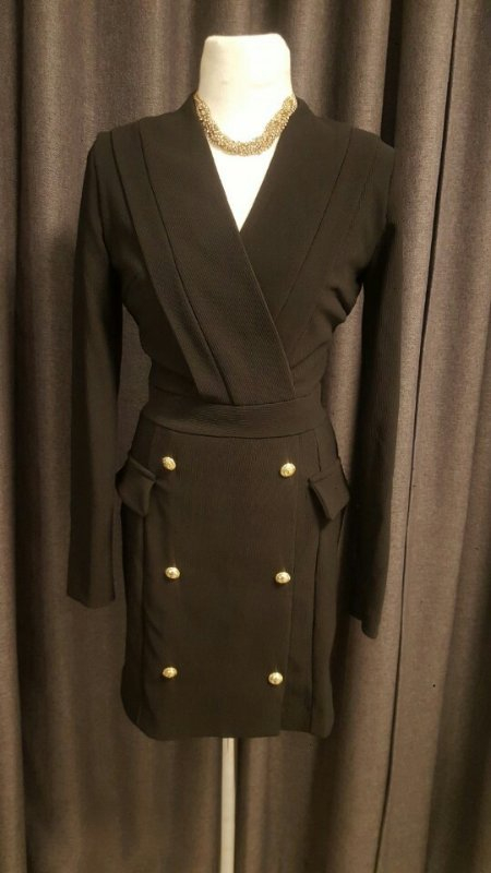 금장버튼정장원피스--2