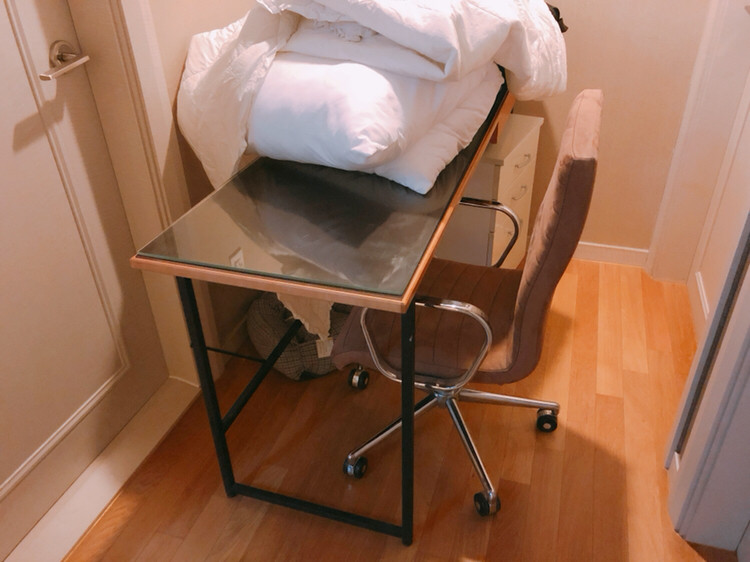 프랑프랑 책상 의자 서랍장 세트 이미지