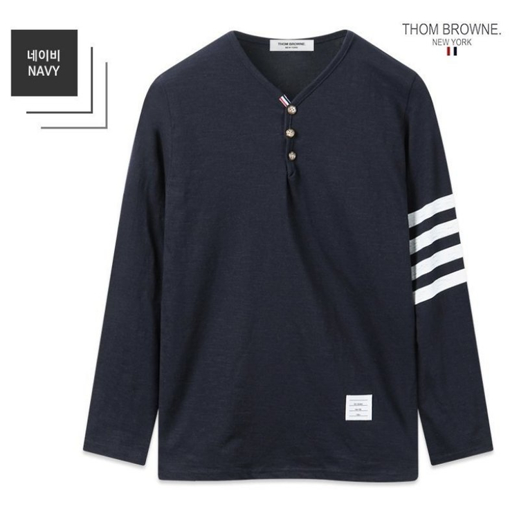 톰브라운 토스 단추 헨리넥--2