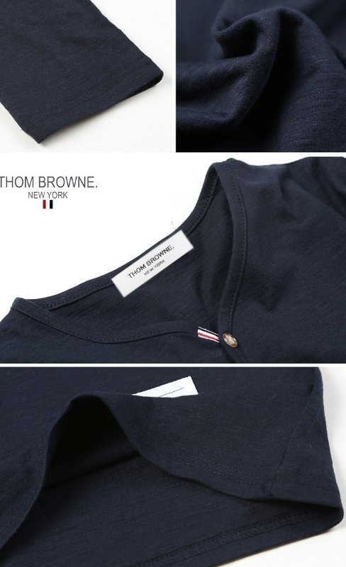 톰브라운 토스 단추 헨리넥--5