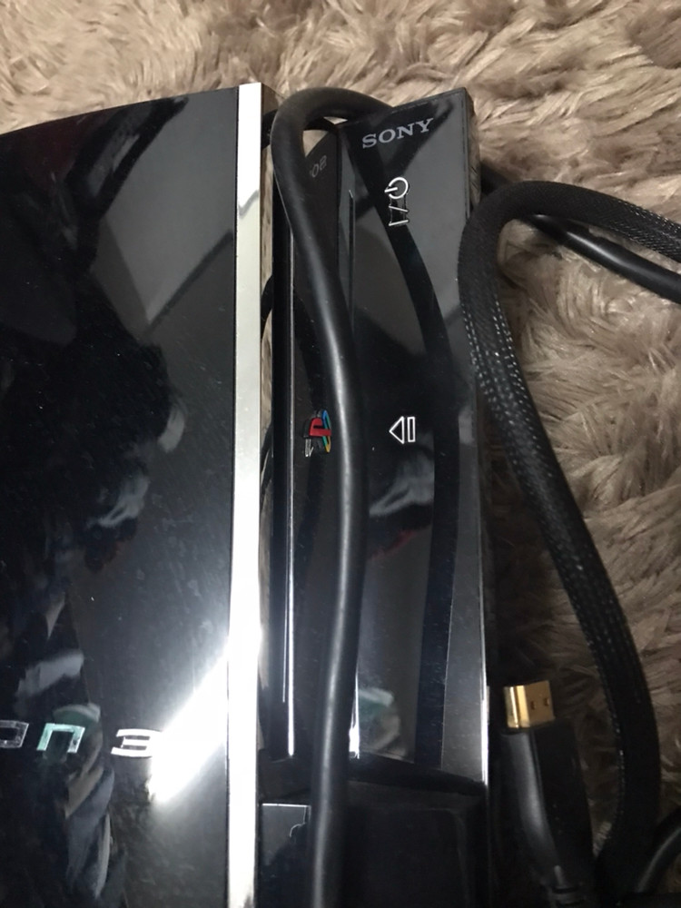 플스3 플레이스테이션 80기가 씨디8장 같이요--1