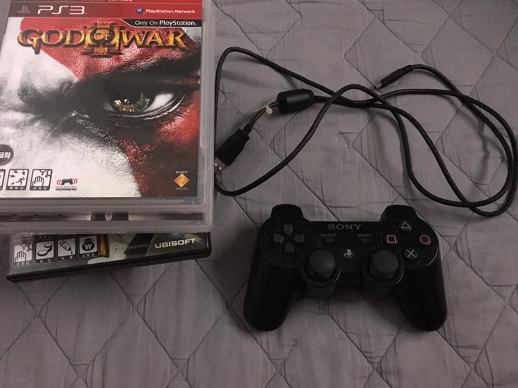 플스3 플레이스테이션 80기가 씨디8장 같이요--2