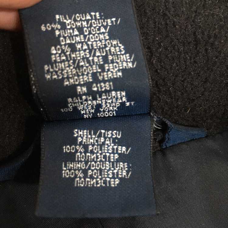 폴로랄프로렌 다운패딩--3