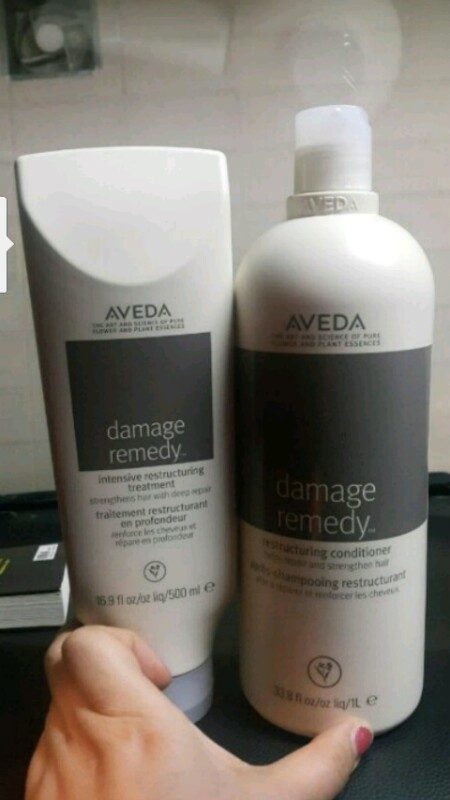 아베다 인바티 데미지 로즈마리 샴푸 컨디셔너 등 --1