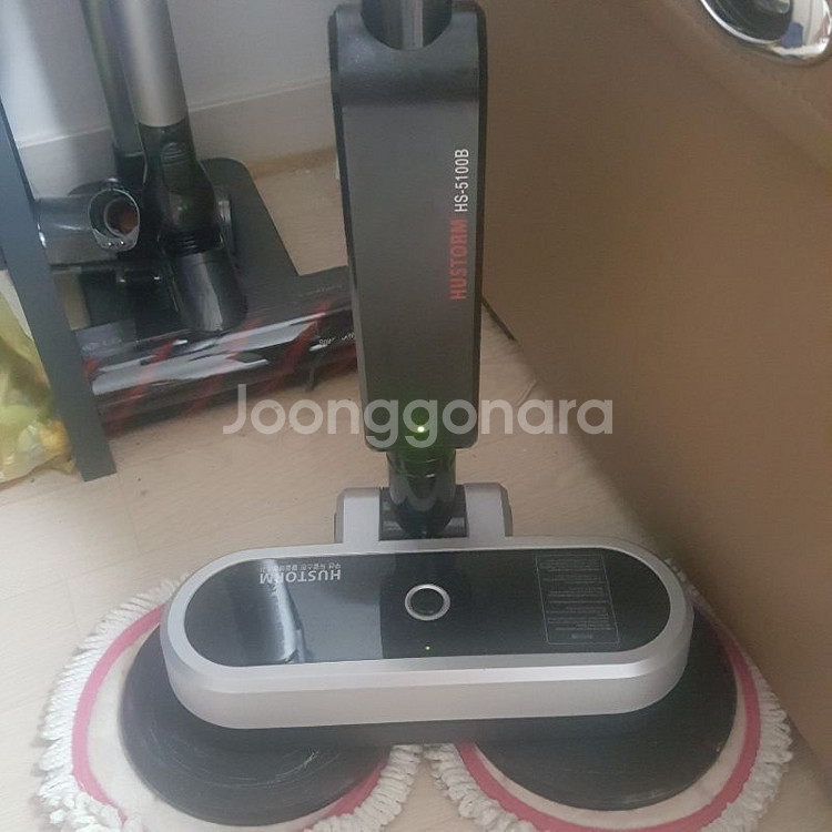 휴스톰 무선물걸레청소기--0
