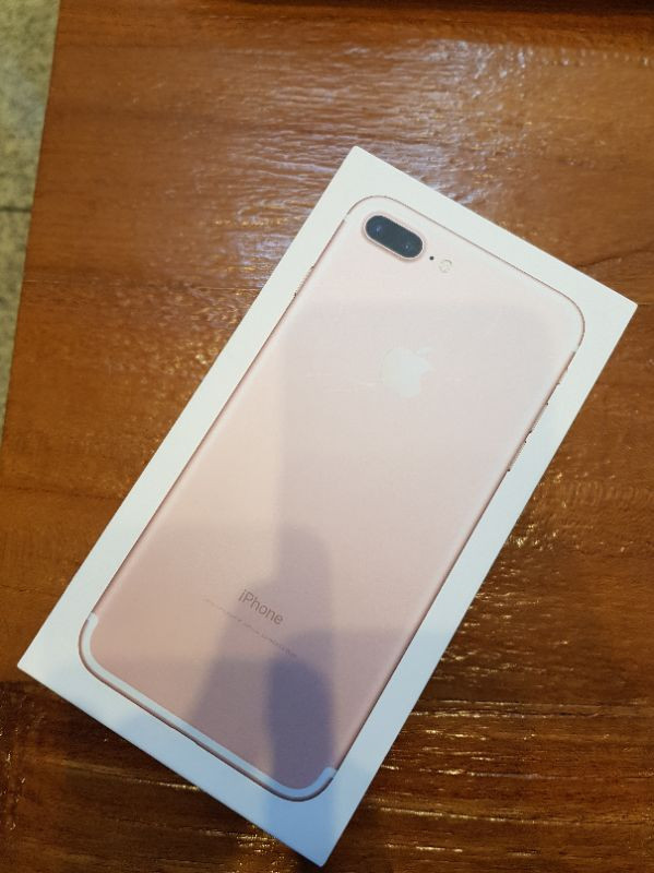 아이폰7플러스, 128G, 풀박스, 로즈골드, 리--7