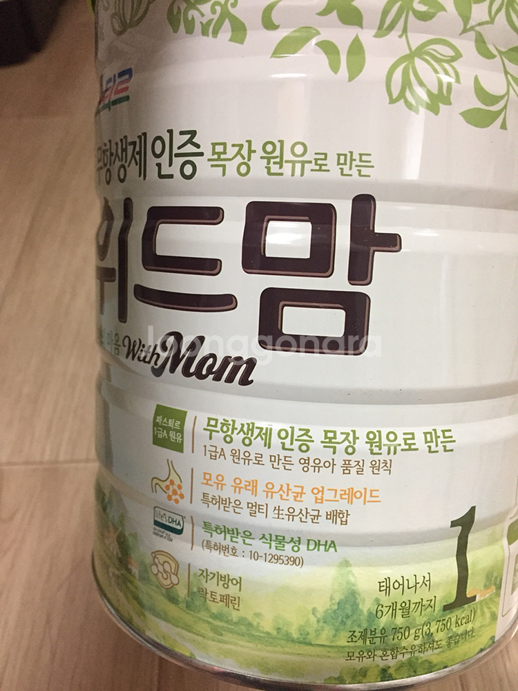 파스퇴르 무항생제 위드맘 1단계--0