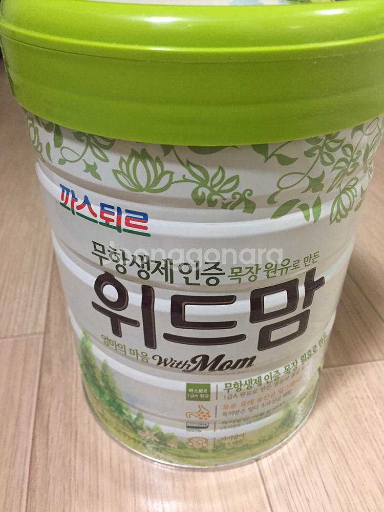 파스퇴르 무항생제 위드맘 1단계--1