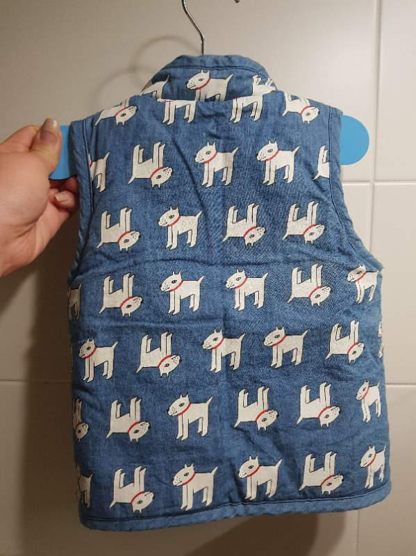 베베드피노 패딩조끼--1