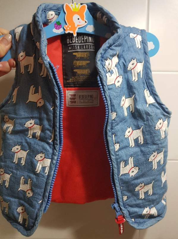 베베드피노 패딩조끼--2