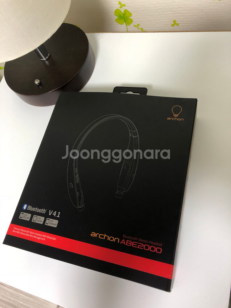 아콘 abe2000 블루투스이어폰 팝니다--0