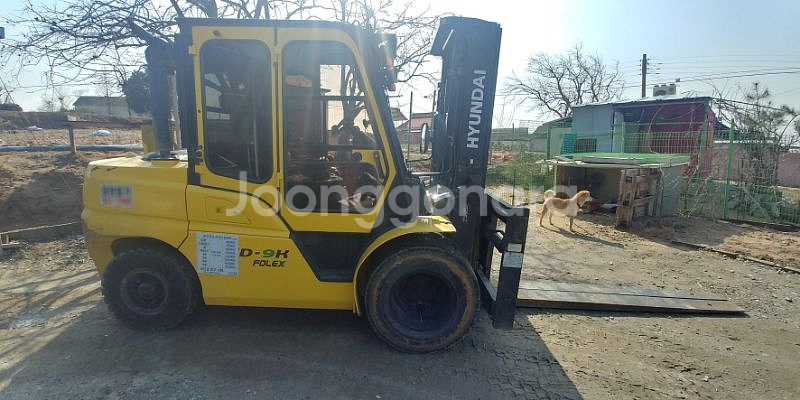 현대 지게차 4.5톤 14년식--2