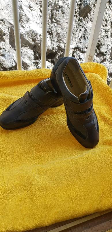 (정품)랜드로바 소가죽단화245--0