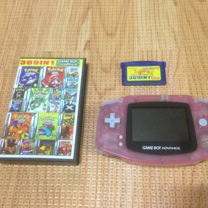 gba + 합팩 369 in 1 포켓몬스터 등