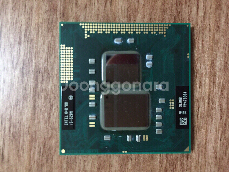 인텔 intel i5-520m 노트북용 cpu 판--0