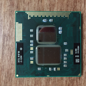 인텔 intel i5-520m 노트북용 cpu 판