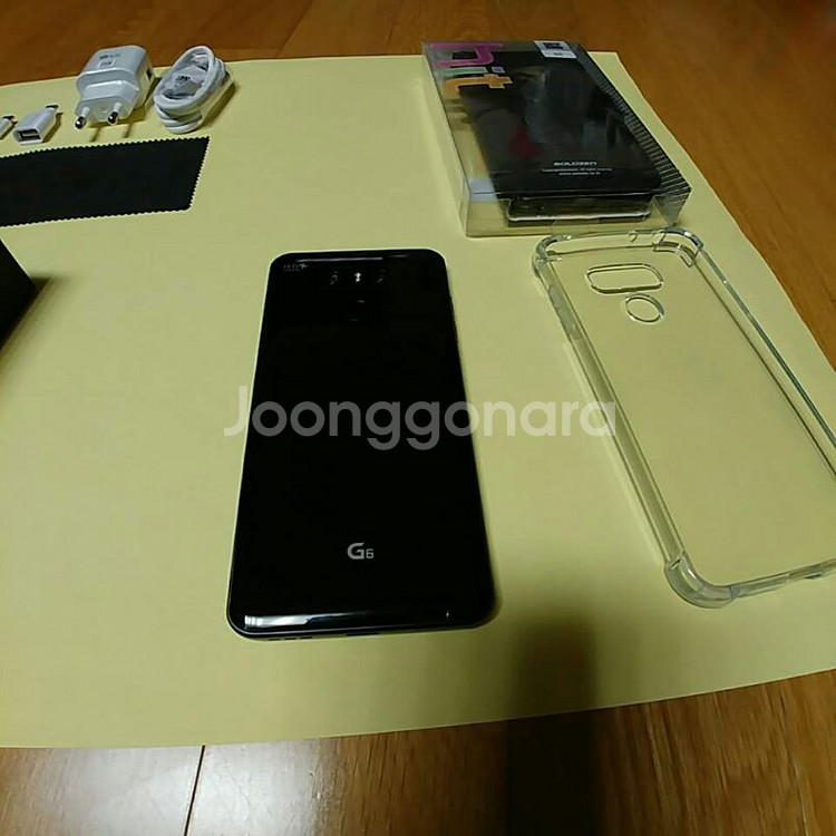 LG G6 64기가 블랙 새것 풀박판매--2