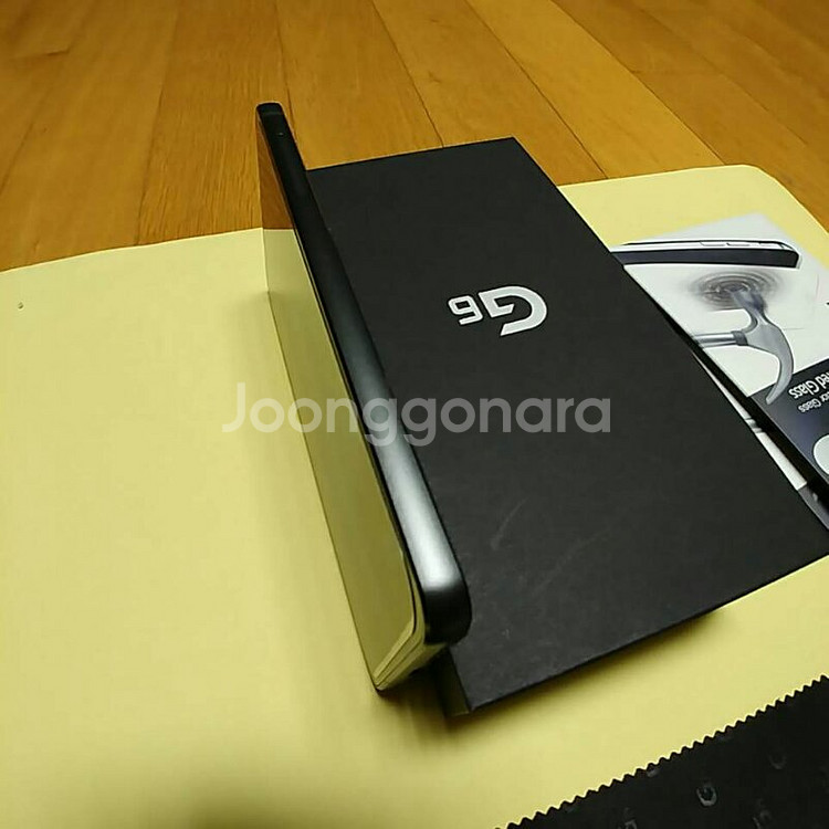 LG G6 64기가 블랙 새것 풀박판매--5