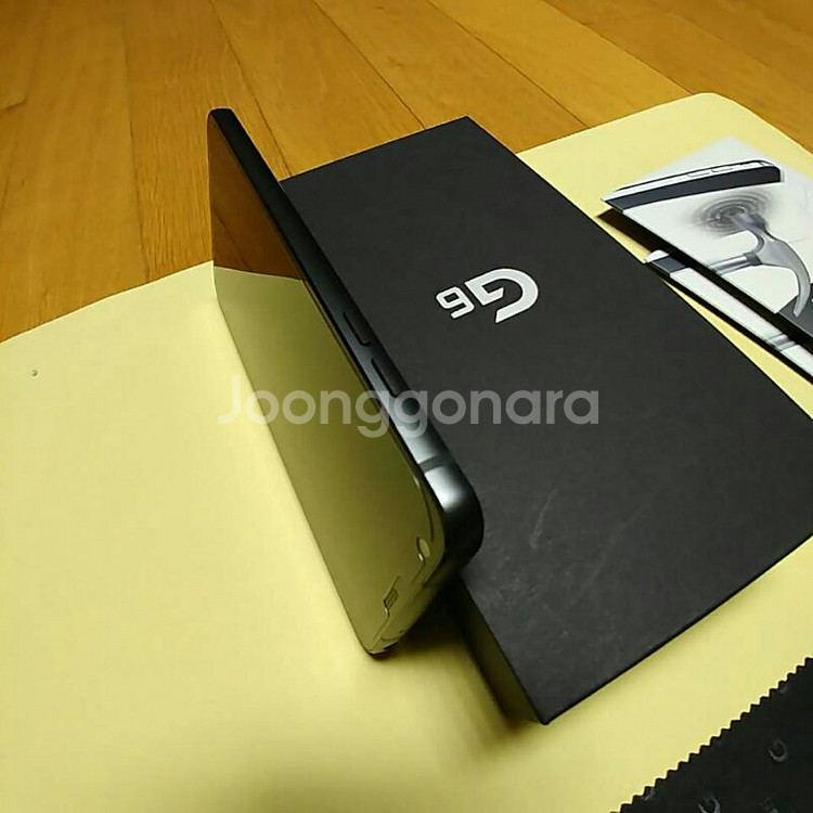 LG G6 64기가 블랙 새것 풀박판매--6